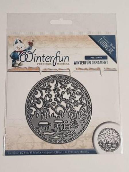 Die - Precious Marieke - Winterfun - Ornament