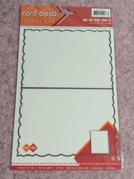 Card Deco Cutting Dies- Fantasy Scallop A5