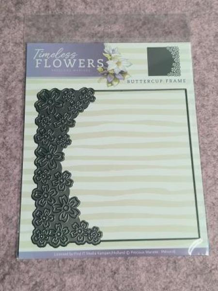 Dies - Precious Marieke - Timeless Flowers - Buttercup Frame