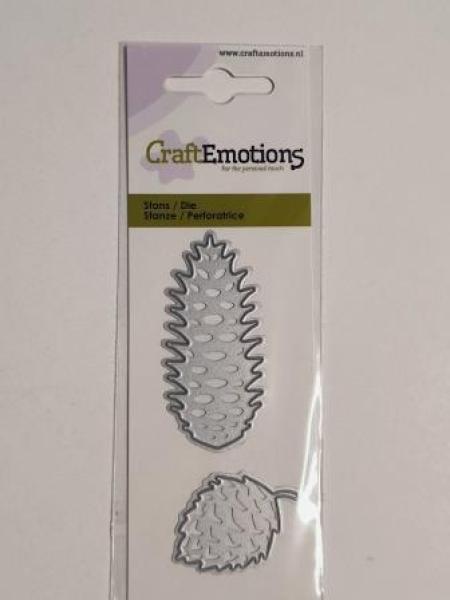 Stanzschablone Tannenzapfen