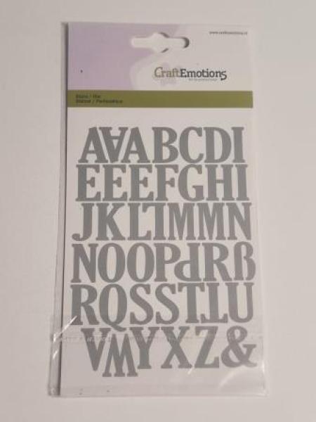 Stanzschablone Alphabet