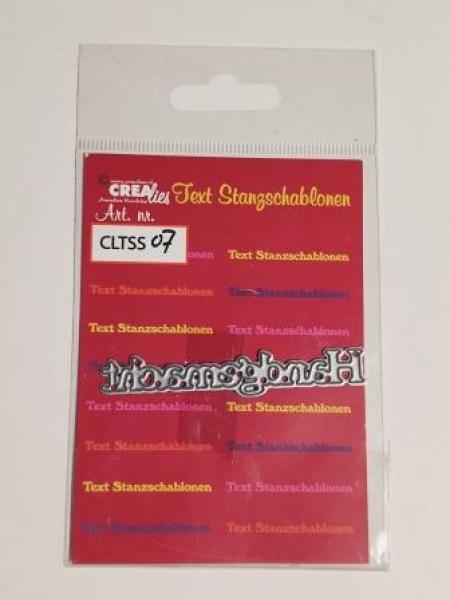 Stanzschablone Handgemacht