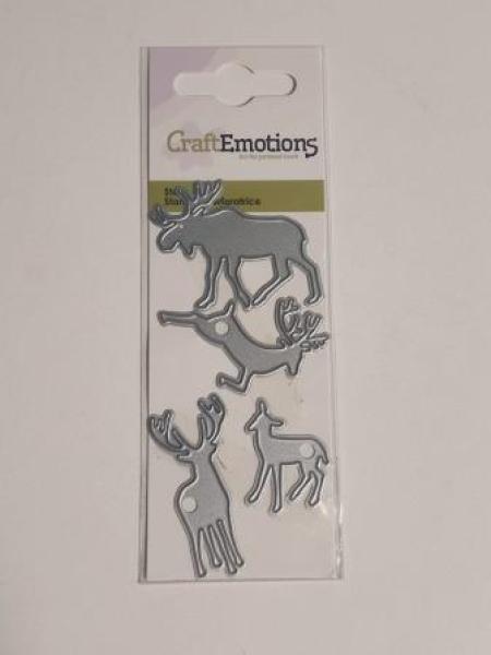 Stanzschablone Waldtiere