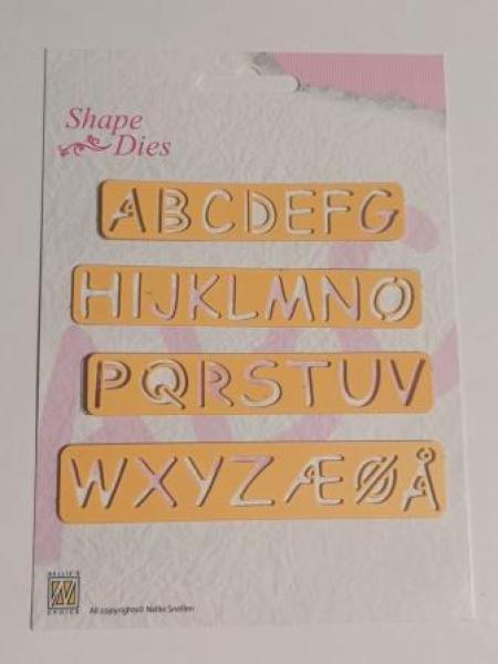 Shape Dies - Alphabet