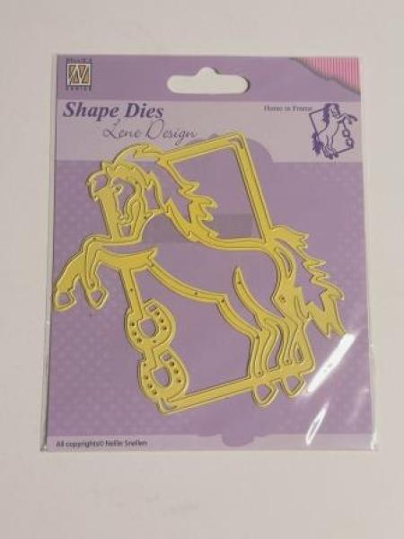 Shape Dies - Lene Design - Horse in frame