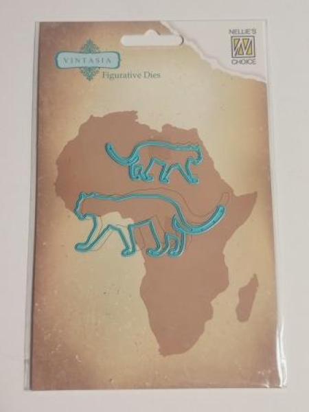Vintasia Die - Big-Five serie African Leopard