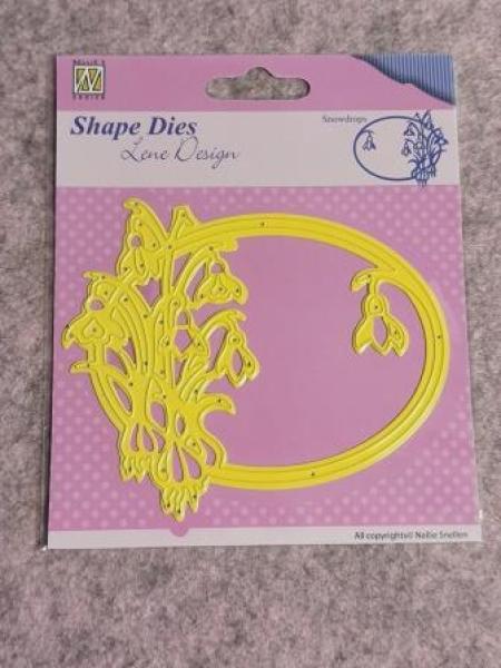 Shape Dies - Lene Design - Spring flowers Snowdrops