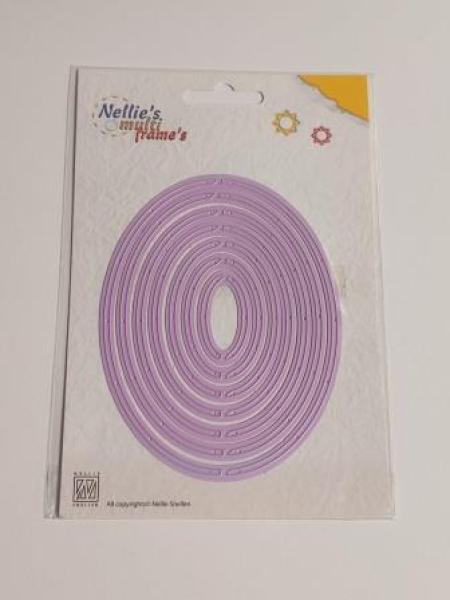 Multi Frame Dies Revolving oval