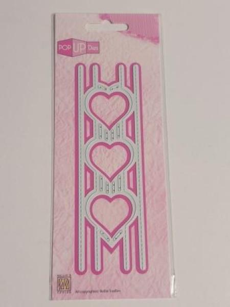 Pop-up Dies 3 hearts
