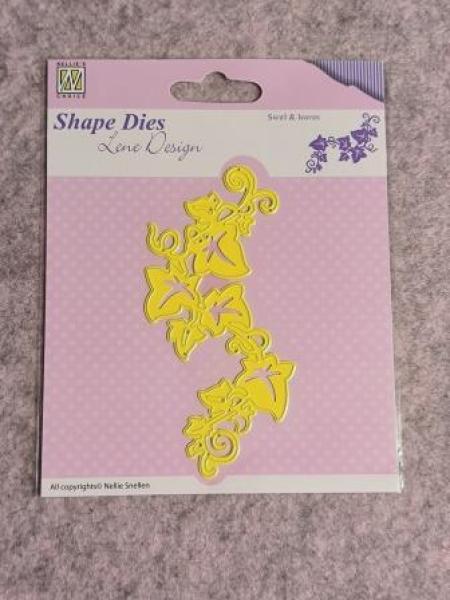Shape Dies - Lene Design - Swirls & leaves