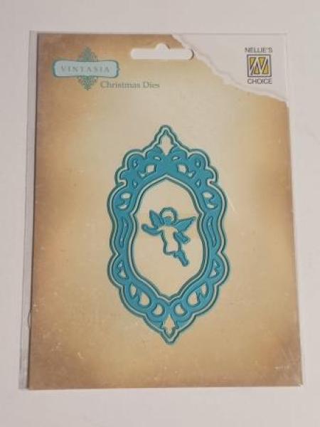 Vintasia Dies - Christmas Angel Frame