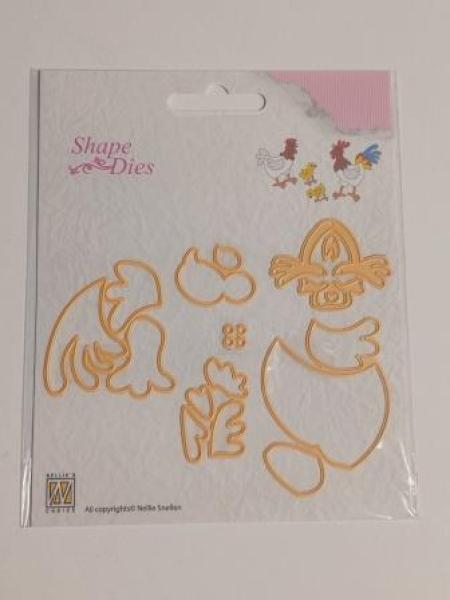 Shape Dies - Build-up hen & rooster