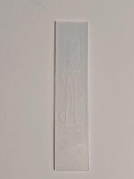 Embossing folder Candle 24x122mm