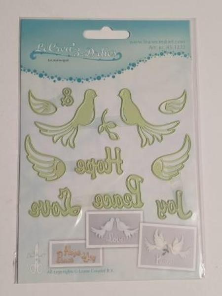 Lea bilitie® Pigeons snij en embossing mal