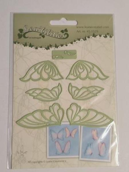 Lea bilitie® Butterflies snij en embossing mal