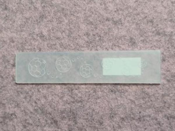 Border embossing folder Sport 22x122mm