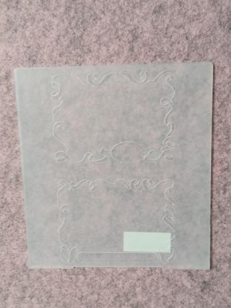 Embossing folder 2x Little Frames 71x96mm