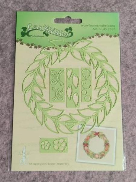 Lea bilitie® Wreath all seasons snij en embossing mal