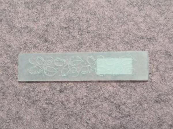 Border embossing folder Acorn 25x128mm