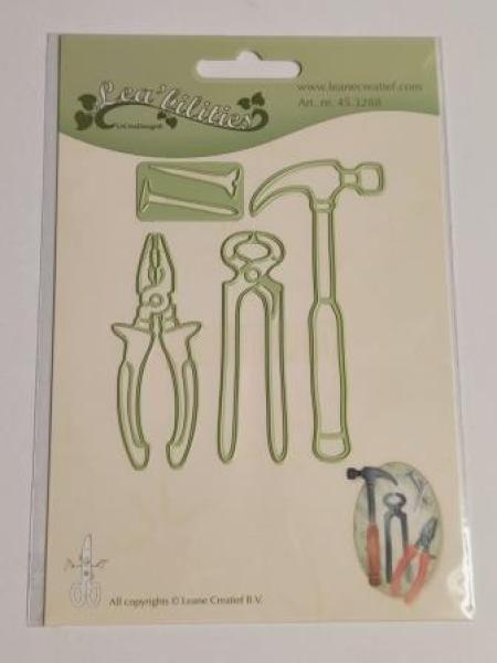 Leabilitie® Männer Werkzeug Präge- und Schneideschablone