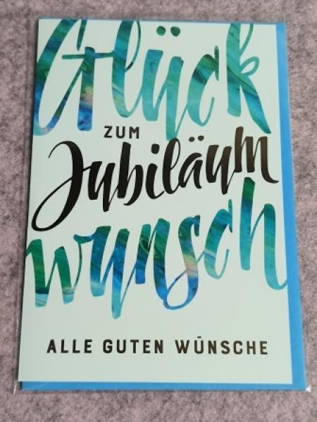 Jubiläumskarte