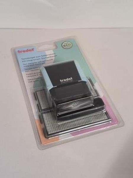 Stempel z.Selbersetzen 4-zeilig