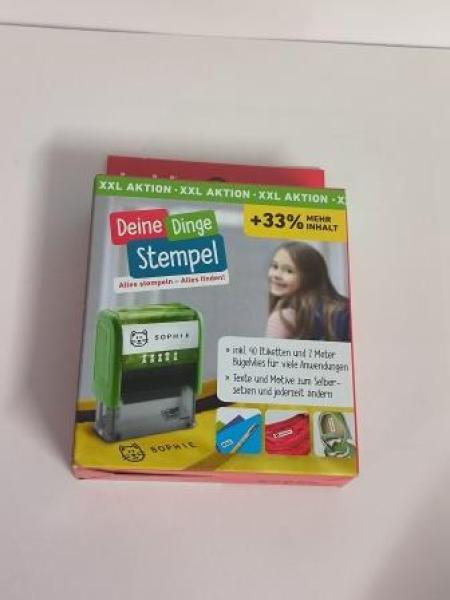 Trodat Stempelset 3 zeilig XXl Set