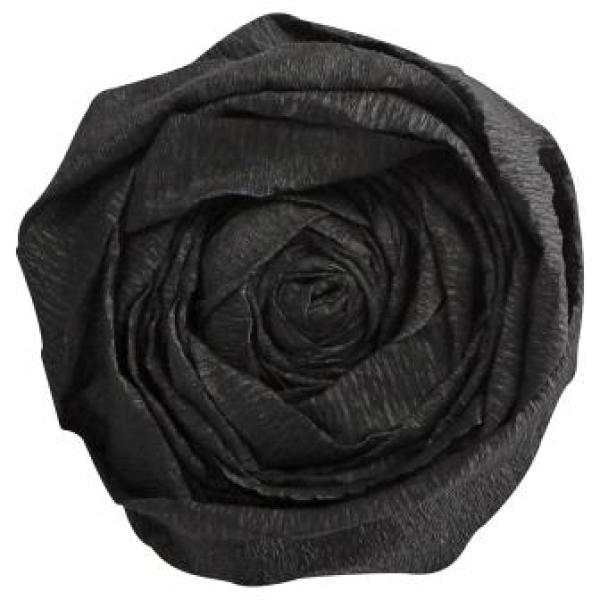 Krepppapier 250x50 schwarz Stück