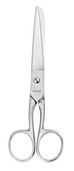 Schere Stahl poliert  6 Zoll