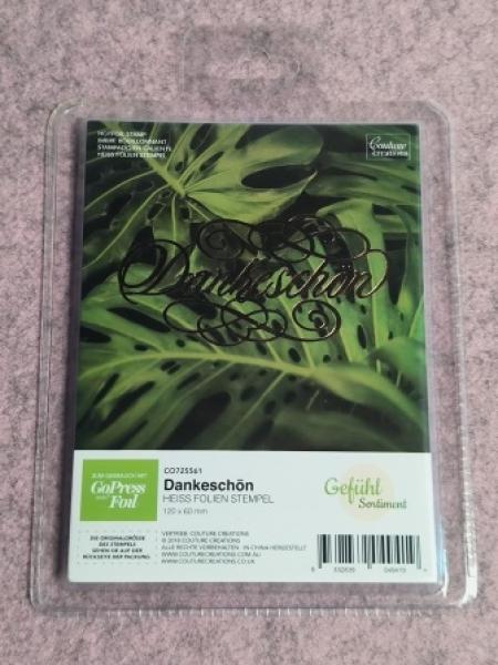 Hotfoil Stamp - Dankeschon 120 x 6MM