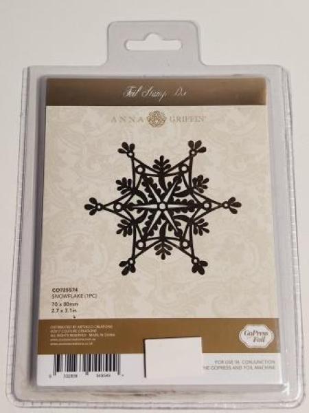 Anna Griffin Snowflake Hotfoil Stamp (CO725574)