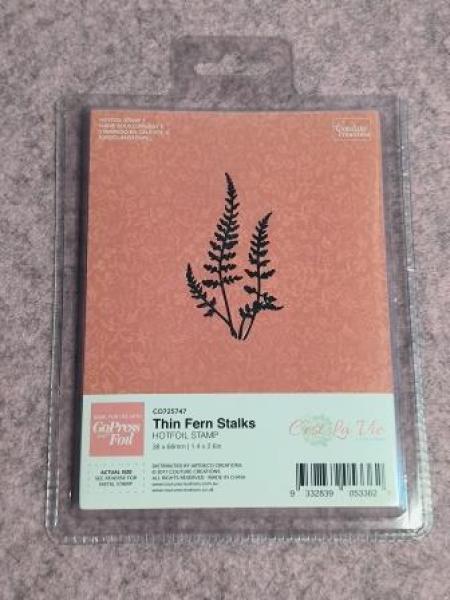 C'est La Vie Hotfoil Stamp Thin Fern Stalks