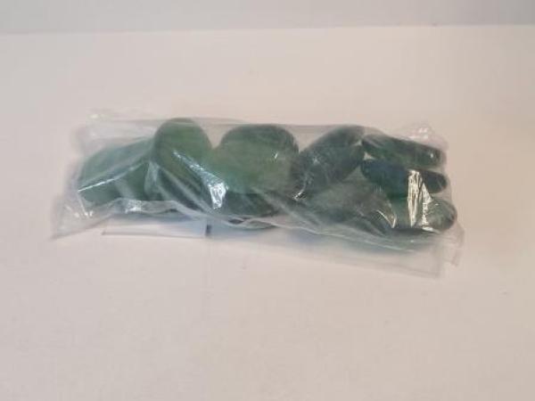 Glasnuggets ca 3 cm grün 200g