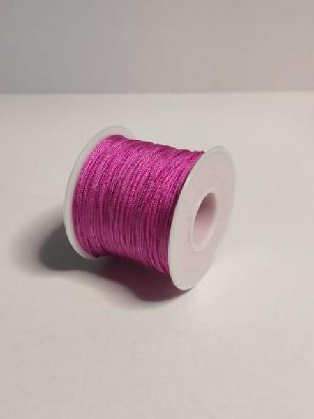 Knüpfgarn 85m  1mm pink
