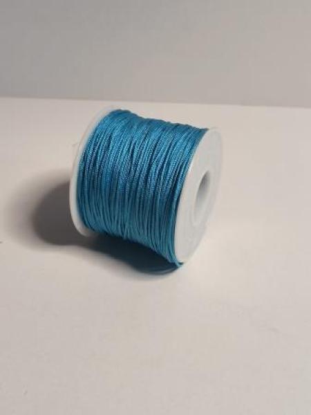 Knüpfgarn 85m  1mm türkies