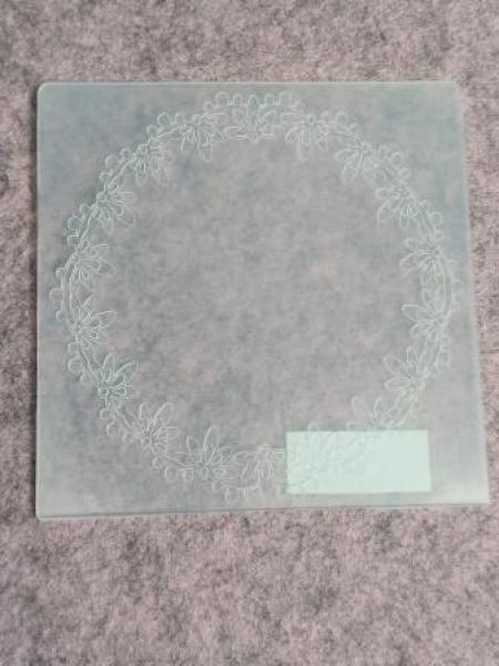 Prägeschablone Rahmen