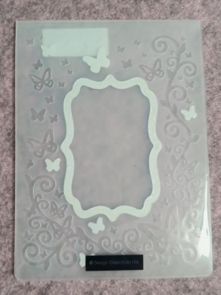 Stanz- und Prägeschablone Schmetterling