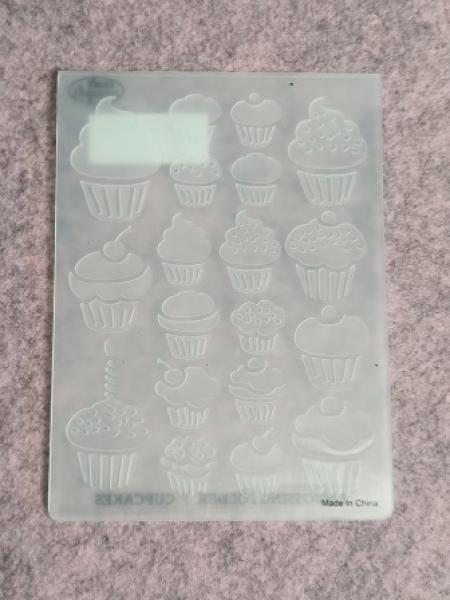 Prägeschablone Muffin