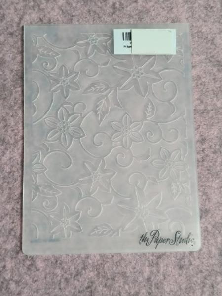 Prägeschablone Blumenranken