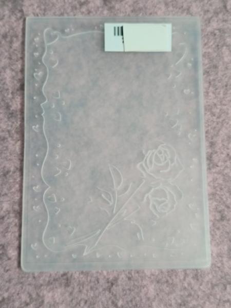 Prägeschablone Rose
