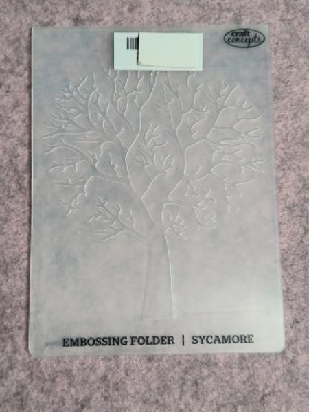 Prägeschablone Baum