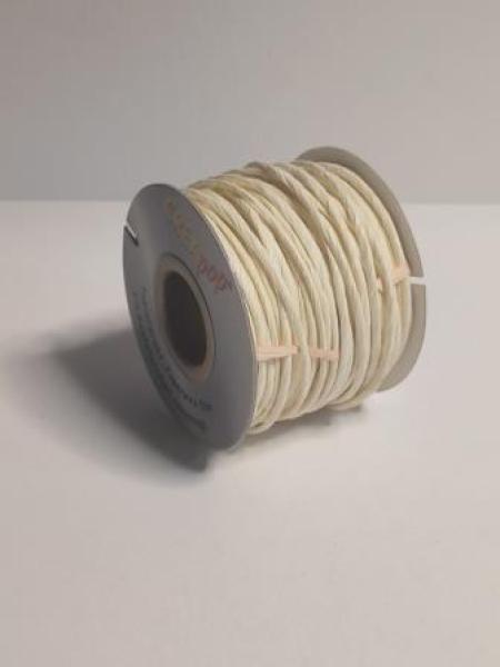 Papierdraht 50m creme  ldm