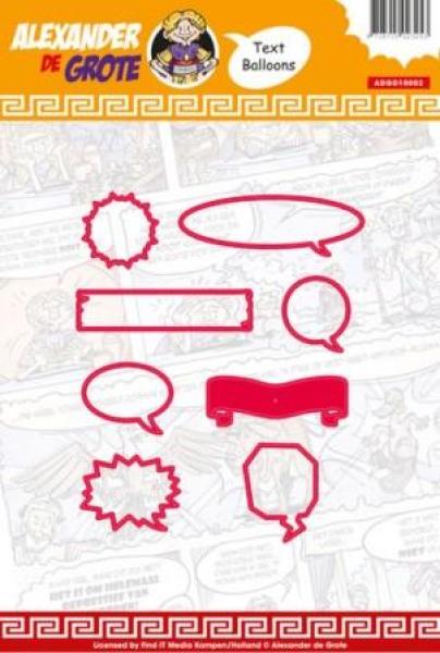 Dies - Alexander de Grote - Tekst Balloons