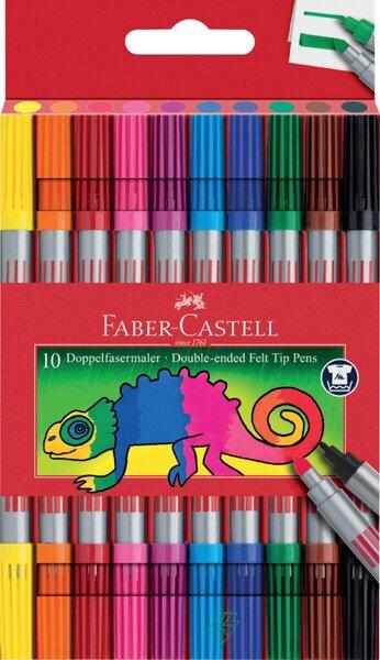 Doppelfasermaler 10er Etui, Strichstärke: 3-5 mm