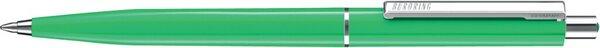 Büroring Druckkugelschreiber grün, nachfüllbar