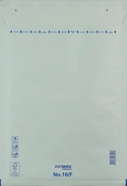 Luftpolstertasche 16/F, weiß Innenmaß: 220x340mm