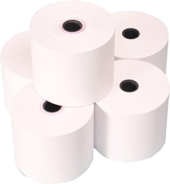 Büroring Thermorolle für Kassen, 12er Kern, 57 mm x 25 m (Ø 46 mm)