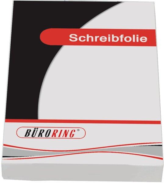 Büroring Schreibfolie, Standard A4, 100my, glasklar, transparent