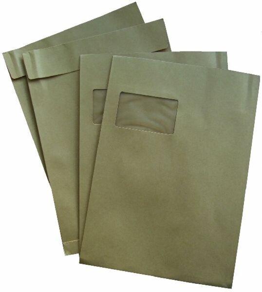 Faltentasche, C4, m.F.hk br 120g, 20mm