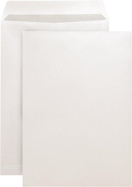 Versandtasche, B4, Haftklebung, weiß, 120g
